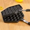 Egg Bubble Cake Baking Pan Mold Eggettes Iron Aluminum Hongkong Waffle Maker Mould Non-stick Coating DIY Muffins Plate