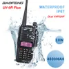 Baofeng UV-9R Plus Walkie Talkie 10W Radio bidirezionale ad alta potenza Impermeabile UV9R Dual Band VHF UHF CB Ham Ricetrasmettitore radio amatoriale