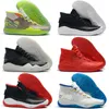 Erkek Açık Ayakkabı Kevin Durant 12 XII Yüksek KD 35 Savaşçılar Ev Beyaz Mavi Sarı Erkekler Spor KD12 Sneakers Size7-12