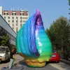 wholesale Colorful Inflatable Balloon Conch With High Quality Strip For Huge Mall's Marine theme Decoration