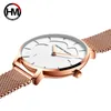 Hm Mulheres Watch Mudável Quartz Senhoras Fashion Watch Women WristWatch Horas de relógio Saati HM-1333