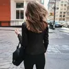 Jaqueta de couro legal feminina feminina retrô rebite com zíper jaqueta bomber casaco casual outwear PU chaquetas mujer