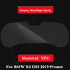 Car Navigation GPS Screen Film TPU Display Dashboard Film Paint Protective For BMW X5 G05 X7 G07 Low/High Mach 2019