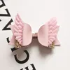 New Baby Hair Clips Glitter Big Size Bows 105cm Kids Angle Wings Hairpin Modish Girls Prince Hair Clip Bowknot1597100