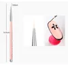 Tamax NA003 3 PCS Set Nail Art Liner Painting Brush 5mm 8mm 11mm Nail Drawing Dotting Brushes UV Gel Acrylic Manicure Nails Brush Pen