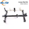 Will Fan 1600x1000mm Mechanische Component Kit Lineaire Geleider Rail Monteer DIY CNC 1610 CO2 Laser Gravure Cutter Machine