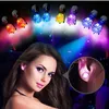Новая мода обновленная версия Multicolor LED Light Zircon Женщины Серьги Серьги сплава Ювелирные Изделия A814