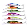 Marka ABS Plastik Krank Minnow Balıkçılık Yemler 2 # kanca 16cm 33g Sıcak lazer sert balık yemi balıkçılık 6colors mücadele