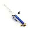 Pistola per ugello spruzzatore acqua per autolavaggio Pulizia rapida Strumento per irrigazione tubo da giardino Facile ed economico - Argento + Blu