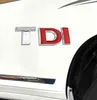 TDI Rozeti Amblem Çıkartması Çıkartmalar Logosu Volkswagen VW Polo Golf Jetta Passat B5 B6 GTI Touran Bora Araba Styling Araba Aksesuarları