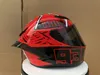 Shoei x14 93 Marquez röd myrhjälm matte svart fullt ansikte motorcykel hjälm off road racing hjälm-icke-original hjälm