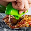 Pizza Cutter Wheel roestvrijstalen professionele verwende slicer voor pizza deeg kaas taart ergonomisch ontwerp JK2003