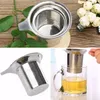 Hot Rostfritt Stål Mesh Tea Infuser Reusable Strainer Loose Tea Leaf Spice Filter Preference