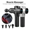 Elektrisch spiermassageapparaat Gun Deep Tissue Muscle Massager Therapie Lichaam Fasciale massage Ontspannen Oefening Fitness Vormgeven Pijnverlichting9052312