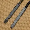 Dicoria Original Crowbar Titanium Anodic Oxidation Flat Handtag Flat Head Pointed Crowbar Pry Bar Pry Camping Jakt EDC