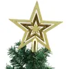 Christmas Tree Top Sparkle Sterne Hang Weihnachtsdekoration Ornament Treetop Topper Weihnachten Supplies Christmas Tree Decor