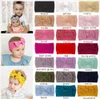 Baby Headband Turban Bowknot Candy Color Headwear Fashion Bohemia Head Wraps Boutique Knot Hair Band Elastic Tassels Hair Accesorios B5061