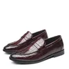 loafers läder skor män svart formella skor för män bröllop skor män mode soulier homme scarpe uomo eleganti calcados masculino schuhe