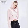 Autumn and Winter Women's Loose Running Sports Blouse Training Yoga Long Sleeve Lightcap Gymnasium Topcoat Sports Coat