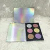 6 Colore Glow e Highlight Kit Nicole Guerriero / Dream Highlighter Cosmetic Palette pressato Contour e Bronzer Face Polvere Tablettes Tablettes