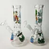 tiktok bong chaud bécher verre Bong conduites d'eau Souveraineté verre eau Bongs tuyaux en verre Dab Rigs Chicha Rigs avec bol 14mm narguilés Shisha