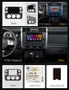 Własna K3 K5 K6 Android 9.0 Octa Core Fit dla Toyota FJ Cruiser 2006 - 2013 Car DVD Odtwarzacz Navi Radio 360 Panorama
