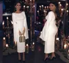 Plus la robe de soirée formelle à manches longues à manches longues à manches musulmanes turques arabe dubai fête des cocktails robes robes Kaftan Robe de Soiree