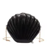 Handtaschen Shell Kette Umhängetaschen Einfarbig Mädchen Handtaschen Tragbare Umhängetaschen Party Strand Tasche 8 Farben Großhandel DHW3619