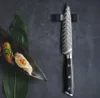 Damaszek Steel Szef Knife Zestaw Ostry Mięso Cleaver Boning Santoku Utility Nóż Warzywo High-End Exquisite Prezent Zestaw Nóż G10 Uchwyt Kuchnia