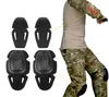 Tactical joelho e cotovelo pads de engrenagem protetora para G2 G3 G4 Combate Uniforme Paintball Hunting Airsoft Acessórios ao ar livre Top Quality