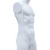 Gay hommes Sexy ouvert BuBodysuit Lingerie justaucorps évider sangle combinaison Mankini licou lutte sous-vêtements exotiques Costume