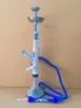 Snabbt fartyg från USA Stock Handmade Diamond AK47 Hookah Shisha av Original Design Gangasta Hookah Shooter Gun Hookah