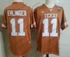 Custom Texas Longhorns 2019 Football Any Name Number Orange White 11 Ehlinger 7 Sterns 9 Collin Johnson Young Sugar Bowl NCAA 150TH Jersey