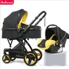 New Multi-function High quality material Baby Stroller to Send Basket Four Seasons for 0-4 Years Old Can Be Used designer comfortale Unique design