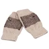 Fashion- Women Winter Warmer Star Knitted Mittens Fingerless Arm Glove Knitted Eldiven Dropshipping #XTJ