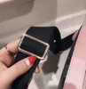 Nuevo clásico que hace estallar el caramelo bolsos coloridos del cubo bolso de cuero real de las mujeres bolso de cuero real bolso del mensajero del hombro del crossbody306I