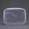 HotSale Clear PVC Transparent kosmetisk väska Kvinnor Resor Make Up Toalettsaker Väskor Makeup Organizer Case Större Antal Acceptera OEM