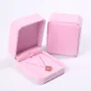 Jewellery Velvet Box necklace Storage Box Gift Packing Box For Jewelry Display Storage Foldable Case Wedding Gift Party Supplies R7576580