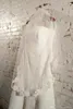 Cheap curto 1m uma camada véu de casamento nupcial com pente branco / marfim apliques véus nupciais frete grátis CPA815