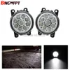 2pcs / pair Nevoeiro Assembléia Lâmpada Super Bright LED nevoeiro 9 peça chips para Citroën Berlingo B9 2012 2013 2014 2015