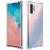 Clear Case TPU telefone para Samsung Galaxy S10 5G Nota 10 Além disso M20 M30 M40 A10 A20 A30 A40 A50 A60 A70 Tampa Transparente