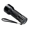 Nowy Fioletowy 395LM 21LED Ultra Violet Flashlight Latarka Lampa Lampa Lampa Mini UV Lampa błyskowa do światła Niewidzialna Mini aluminiowa Lampa