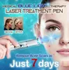 Professionell Blue Light Therapy Acne Laser Pen Soft Scar Wrinkle Removal Treatment Device Beauty Skin Care Tools