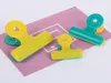 Candy Color Plastic Photo Clips Tildroping Clamp Clomp Colorful Note Fichier Clip de retenue pour l'organisation