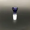 Glass bowl male 14mm 18mm double layers colorful bong accessory cone smoking pipes 2018 latest hookah accessories