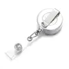 3 Styles DIY Fit 18mm Snap Button Key Jewelry for Women MenAccessories Lanyard Metal Retractable Badge Reel Holder ID Tag Card Cli9107478