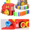 80 PCS Domino Train Small Train Cartoon Toys Amis jouant des trains TRAIN