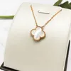 Hela S925 Sterling Silver Female Necklace Pendant 2019 Clover Necklace Female Red Black Agate Simple Clover Clavicle Chain1094269