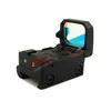 Tactical RMT Flip Red Dot Pistol Sight Holographic Reflex Folding Sight With 20mm Picatinny Mount Black Color