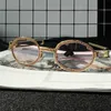 خمر صغير جولة الماس النظارات النساء 2019 ماركة أزياء steampunk ملون حجر الراين ظلال uv400 oculos